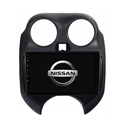 Nissan Micra - Araç Multimedya Ekran - 6GB 128GB - S - Black - 2011 - 2013 - 9 Inch - UPG - MYWAY