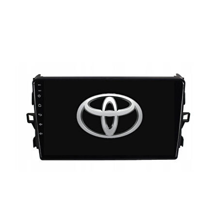 Toyota Auris - Araç Multimedya Ekran - 6GB 128GB - S - Black - 2007 - 2012 - 9 Inch - UPG - MYWAY