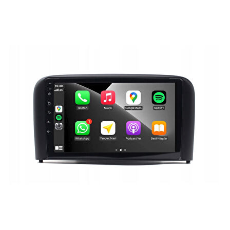 Volvo S80 - Araç Multimedya Ekran - 6GB 128GB - S - Black - 1999 - 2006 - 9 Inch - UPG - MYWAY