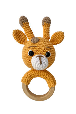 Amigurumi Diş Kaşıyıcı Zürafa