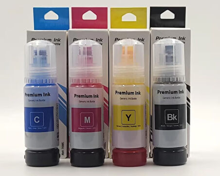 Dpi Toner Epson 103 Muadil Takım Mürekkep Kartuş 4’lü Paket (C/M/Y/K set) – 70 ml