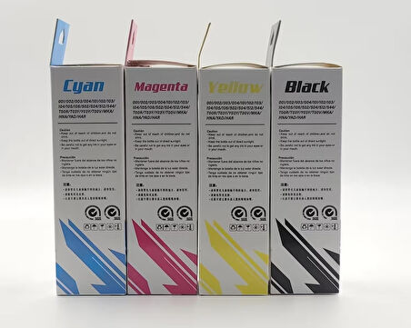 Dpi Toner Epson 103 Muadil Takım Mürekkep Kartuş 4’lü Paket (C/M/Y/K set) – 70 ml