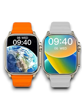 iOS ve Android Uyumlu Yeni Versiyon T10 Ultra Akıllı Saat – Yeni Nesil Bluetooth Bağlantı Teknolojisi