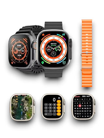 iOS ve Android Uyumlu Yeni Seri T10 Ultra Smartwatch – Suya Dayanıklı Şık ve Dayanıklı Tasarım