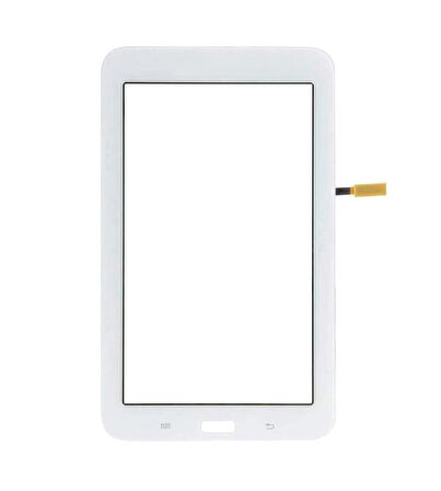 Samsung Galaxy Tab 3 T110 Dokunmatik Samsung SM-T110 T111 T113 Uyumlu Dokunmatik Beyaz Renk