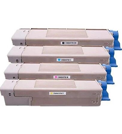 Oki C5650-C5750 Uyumlu Muadil Toner Seti