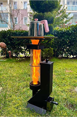 Kamp Pelet Soba- Yeni Model- Kaliteli Ve Dayanıklı Çelik