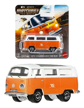 Matchbox The Movie #10 1973 Volkswagen T2B Bus