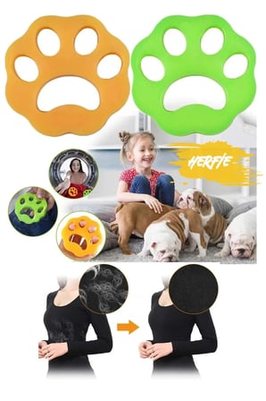 Halı Koltuk ve Nevresim Üstü Kedi Köpek Kılı Temizleme Aparatı Tekrar Kullanımlık