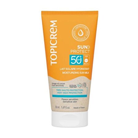 Topicrem Sun Protect Moisturizing Milk SPF50 50 ml