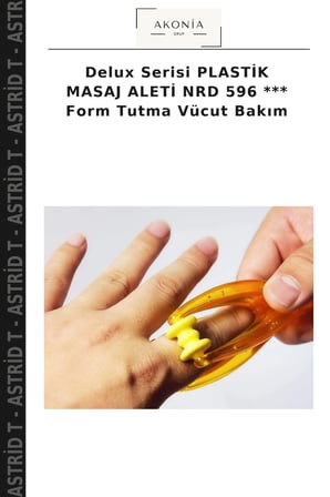Delux Serisi PLASTİK MASAJ ALETİ NRD 596 *** Form Tutma Vücut Bakım