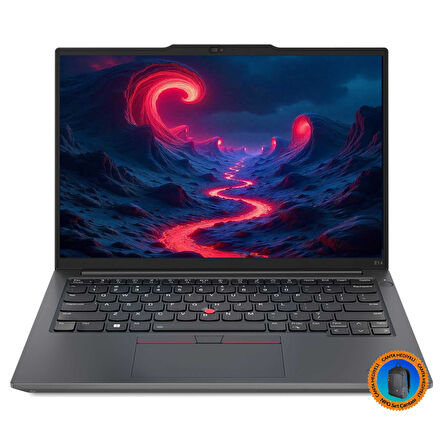 Lenovo E14 21M70031TX03 Ultra7 155H 16GB 512SSD+1TBSSD 14" FHD+ FreeDOS Dizüstü Bilgisayar-CNT004