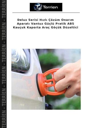 Delux Serisi Hızlı Çözüm Onarım Aparatı Vantuz Güçlü Pratik ABS Kauçuk Kaporta Araç Göçük Düzeltici