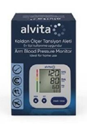 Alvita Koldan Ölçer Tansiyon Aleti 5055382306306