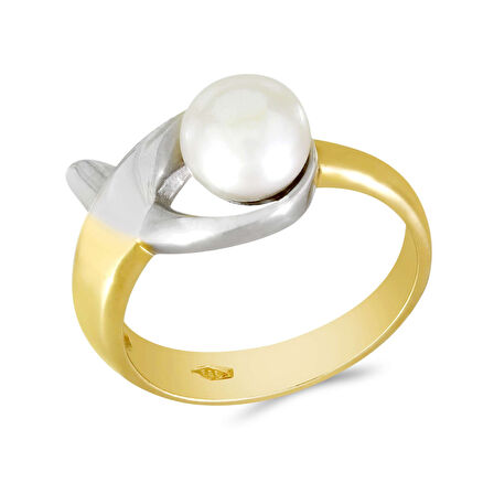 Altın İnci Yüzük 