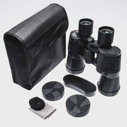 Premium Görsel Araç Uzak Lens 100x100 Kauçuk Kaplamali Mavi Cam Mercekli Dürbün 56m/1000m