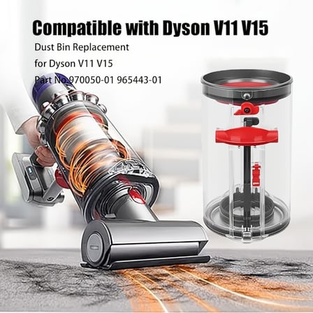 Dyson V11 V15 SV14 SV15 SV22 ile Uyumlu Elektrikli Süpürge Toz Kutusu
