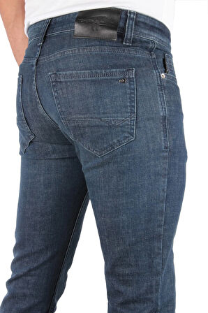 Erkek Mavi Likralı Kot Pantolon 1271