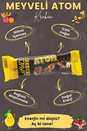 Meyveli Atom Krokan 30 G x 12 Adet