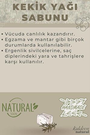 Kekik Yağı Sabunu El Yapımı Doğal 120 G x 3 Adet
