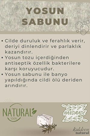 Yosun Sabunu El Yapımı Doğal 120 G x 3 Adet