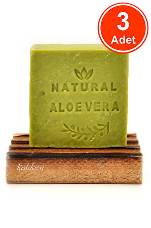 Aloevera Sabunu El Yapımı Doğal 120 G x 3 Adet