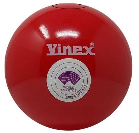 Delux Serisi Saha İstasyon Spor Aleti GLL-4000 Iaff Onaylı Metal Gülle 4 kg (VSP-303)