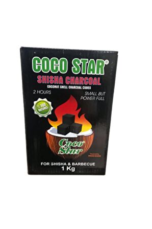 Cocostar Hindistan Cevizi Nargile Kömürü 1kg