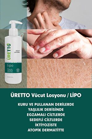 Uretto Lipo Vücut Losyonu 200 Ml