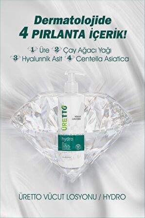 Uretto Hydro Vücut Losyonu 200 Ml