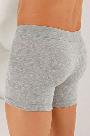 Erkek Paket Likralı Boxer Beyaz Tme031 6'lı