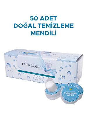  50 Adet Doğal Temizleme Mendili