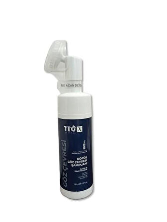 TTO X Aplikatörlü Köpük Göz Çevresi Şampuanı 150ml