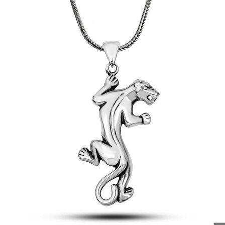 ​Gümüş Kaplan Kolye