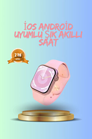 iOS ve Android Uyumlu Yeni Seri Tİ9 Akıllı Saat – Adımsayar ve Kalori Takip Özelliği