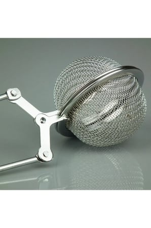 Metal Tel Ağlı Çay Filtresi Bardak Için Baharat Ve Kuru Yaprak Demlik Aparatı