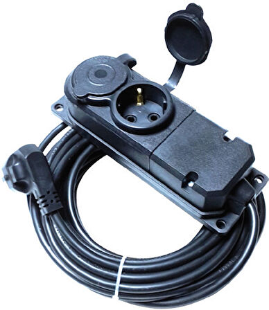 Topart TA01561 10mt 2’li Grup Prizli Uzatma Kablosu