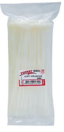 Topart TA01627 4,8*450mm Cırtlı Kelepçe 100’lü Paket