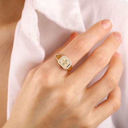 14 Ayar Altın Şövalye Yüzük