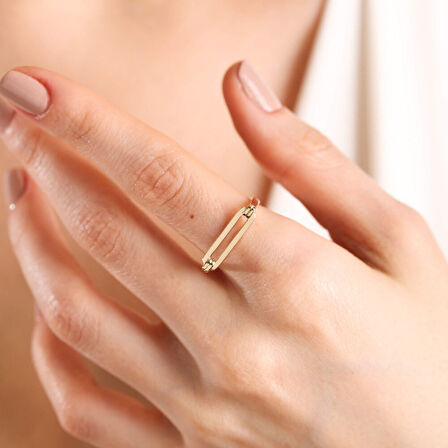 14K Altın Desing Yüzük