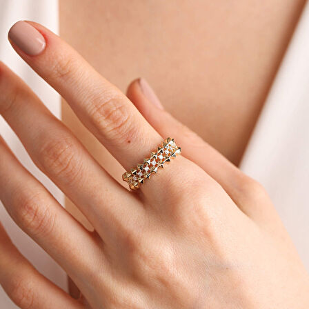 Altın Arrow Yüzük 14K