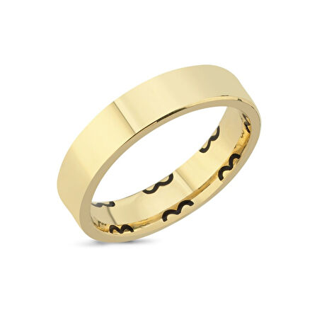 Altın Alyans Kibrit Çöpü 5mm Bayan