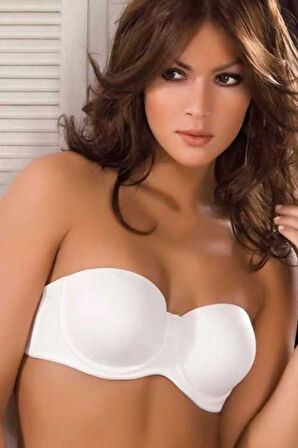 Lejardin Kadın Desteksiz Straplez Sütyen