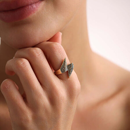 Black Maya Altın Yüzük Özel Seri