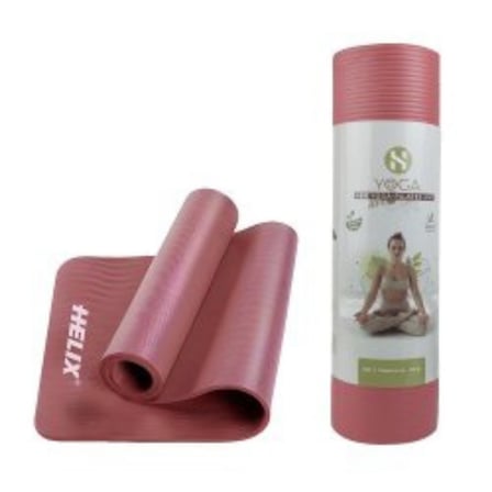 Helix Yoga Matı NBR 16mm Kırmızı