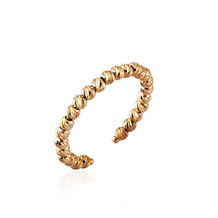 İtaly Dorika Altın Yüzükler 14K Gold