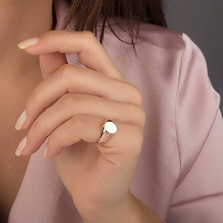 Şövalye Rose Altın Yüzük 14K