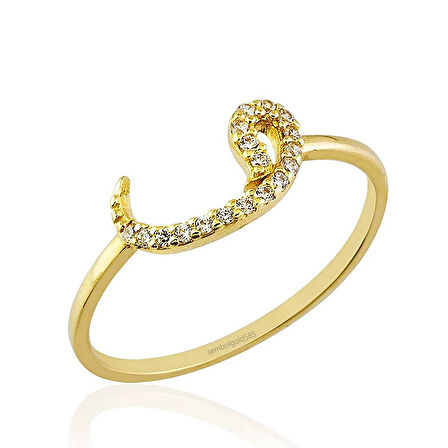 Vav Altın Yüzük 14K