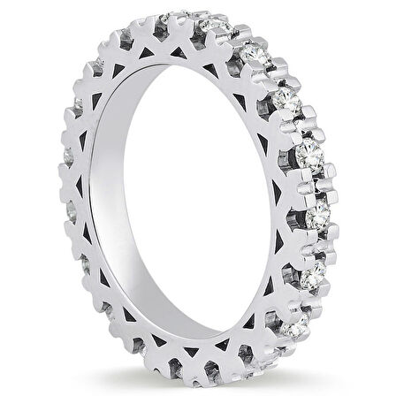 0.77 ct. Pırlanta Tamtur Yüzük