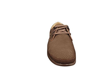 Bemsa 2035M İç Dış Hakiki Nubuk Deri Ortopedik Comfort Taban Ultra Hafif Günlük Erkek Casual Ayakkabı